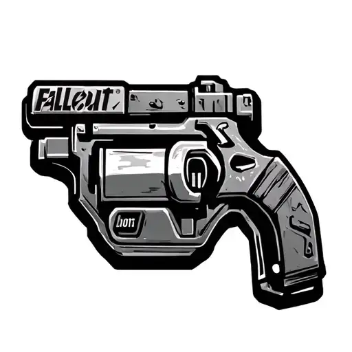 Fallout Video Game Gear Logo
