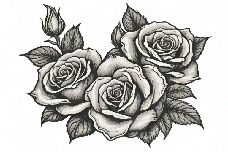 Four Roses And The Name Rosie