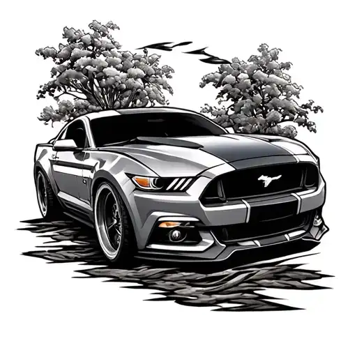 Traditional 2015 Mustang Car