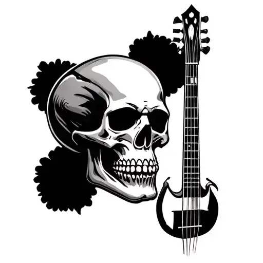 Music And Skull