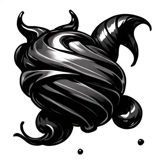Wrapped Candy With Devil Tail