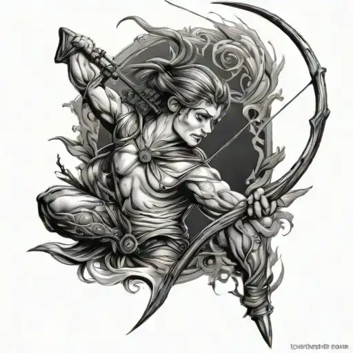 Sagittarius Archer Shooting
