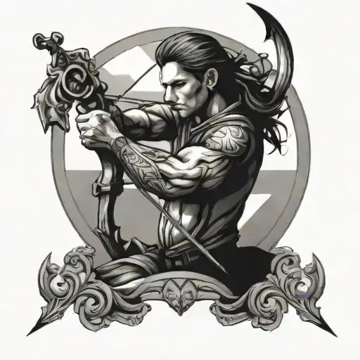 Sagittarius Archer Shooting
