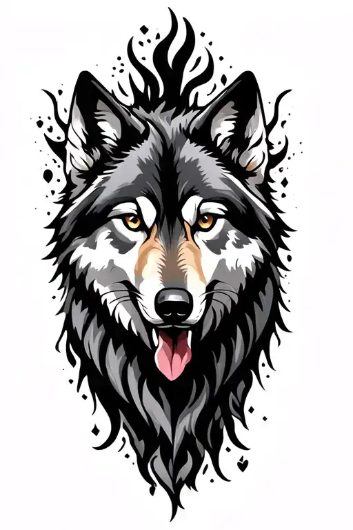 Wolf Japo Tatto