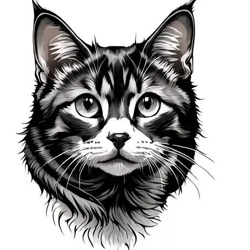 Pet Rememberance Line Drawing