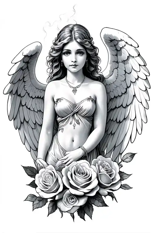 Rosas Money And An Angel