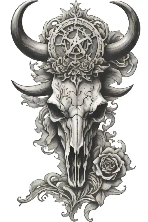 Texas Longhorn Skull