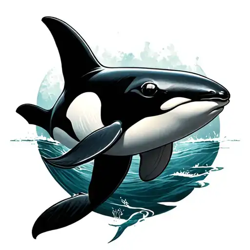 Orca And Sand Watch