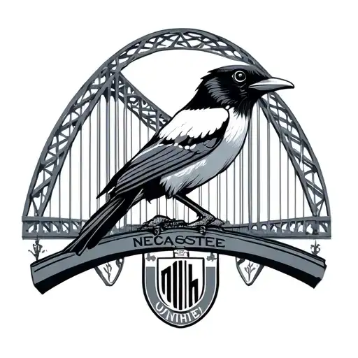 Magpie Tyne Bridge Newcastle United