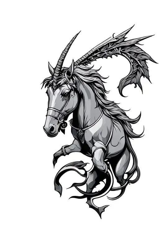 Capricornio Y Acuario Knight Of The Zodiac Sign Intertwined