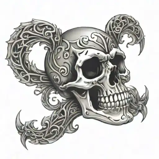 Metal Malice Skull