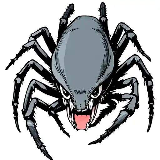 Cartoon Spyder Bitting