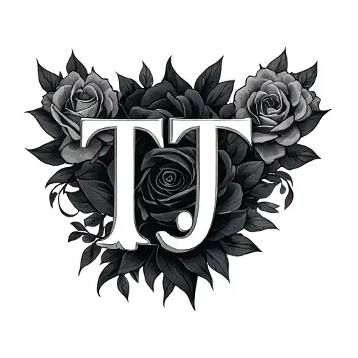 The Letters T T J Representing My Children