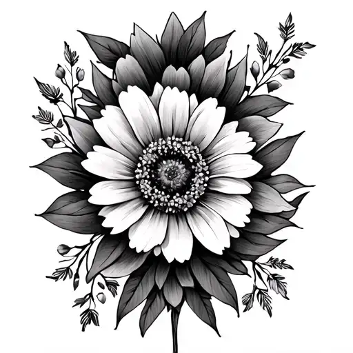 Wildflower Half Sleeve