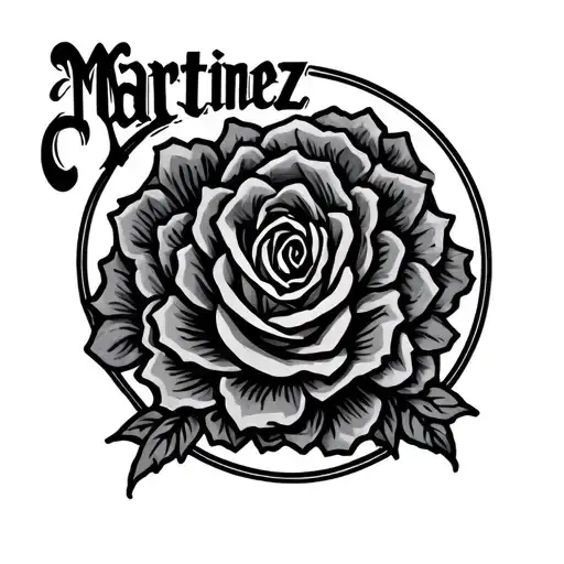 Martinez Lettering