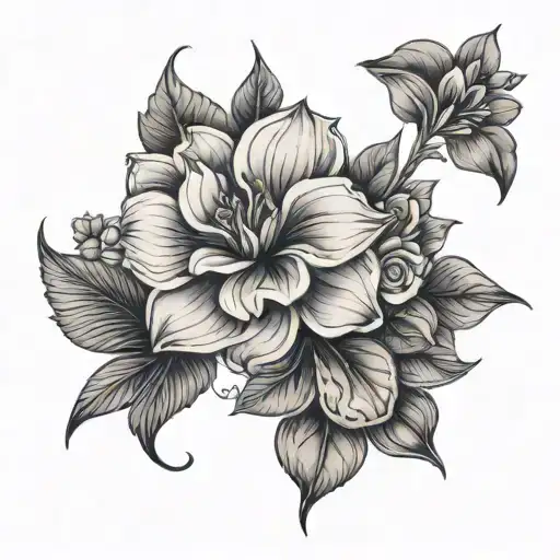 Flower Thigh
