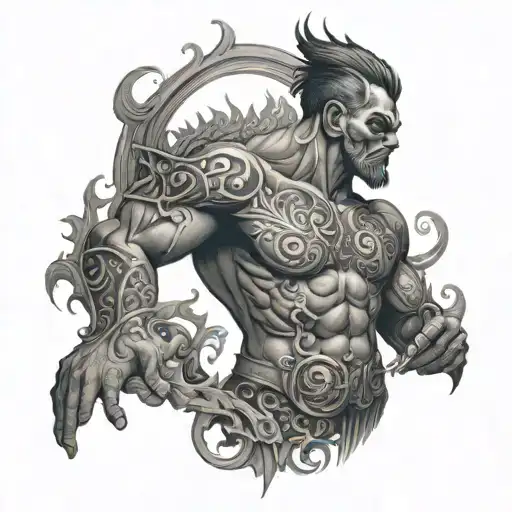 Full Back Tatt