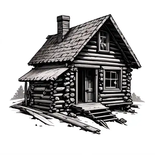 Carpenter Building Cabin