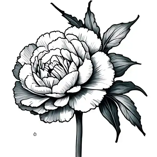 Carnation And Daffodil