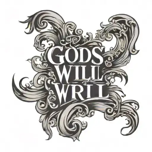 Gods Will Script Font