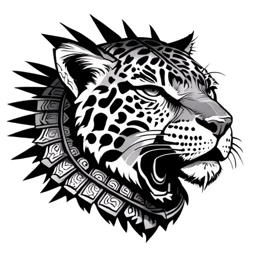 Aztec Jaguar Warrior