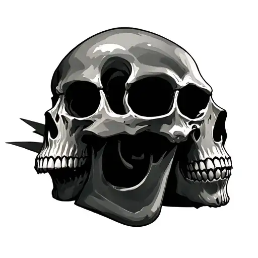 Skulls Representing Dark Periods