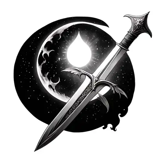 Sword Of Gryffindor As A Scale Balanced With Gemini Moon And Virgo Sun