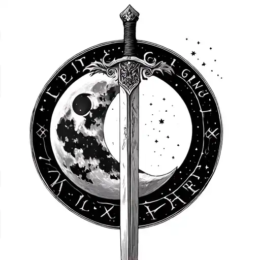 Sword Of Gryffindor As A Scale Balanced With Gemini Moon And Virgo Sun