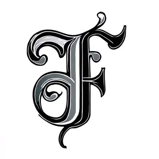 Cursive F