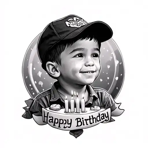 My Son's Rolter With His Birthday