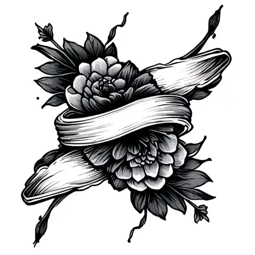 Creative Disconnected Forearm Band Tattoo Design