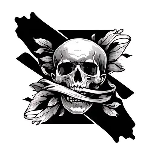 Creative Disconnected Forearm Band Tattoo Design