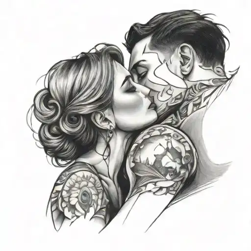 Couple Kissing