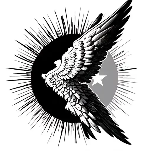 Map Of Venezuela With The Angel Wings Made Jump