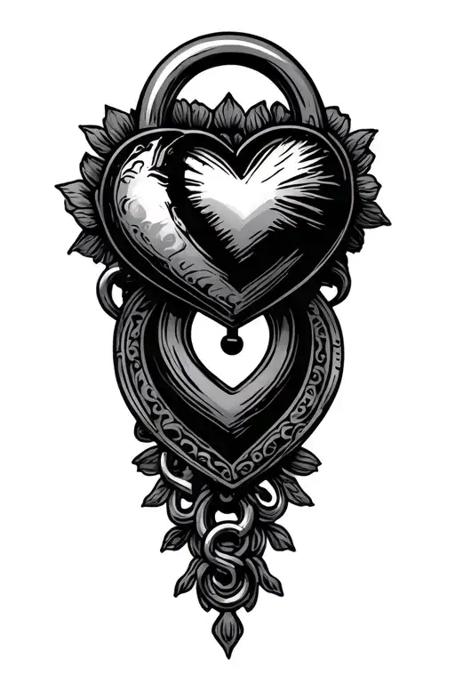 Heart Shaped Lock