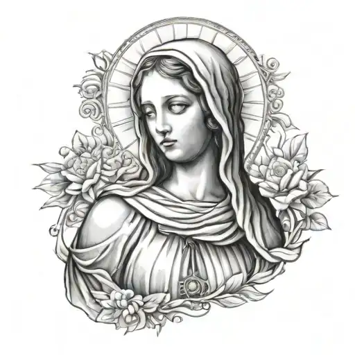 The Virgin Mary But Soft Doll Version