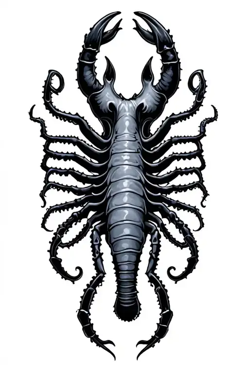 Scorpio Zodiac Halloween Ghost Octopus