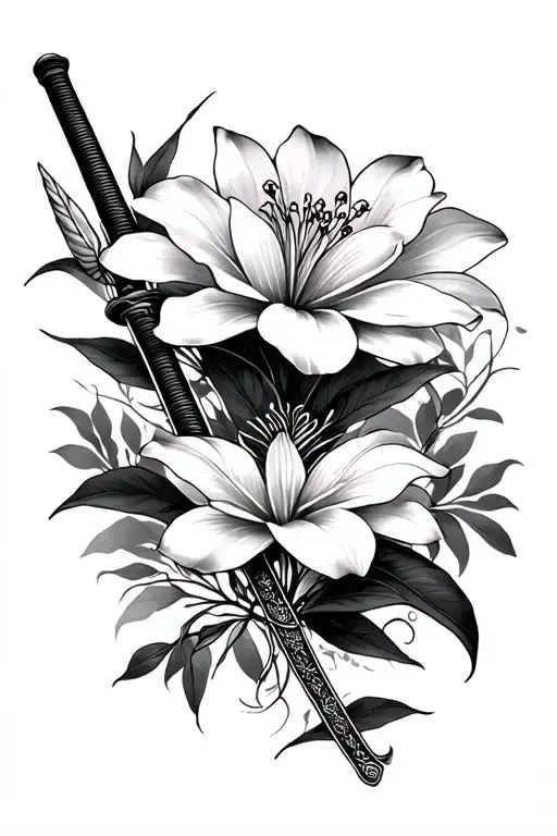 Katana And Pacific Lilia