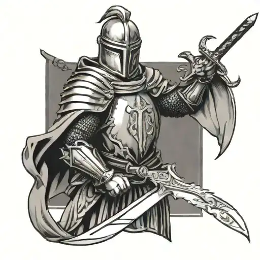 Sword Knight Holding