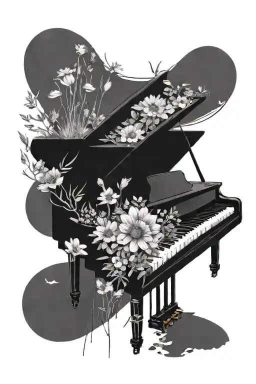 Spiritual Fibonacci Worship Piano Nature Wildflowers