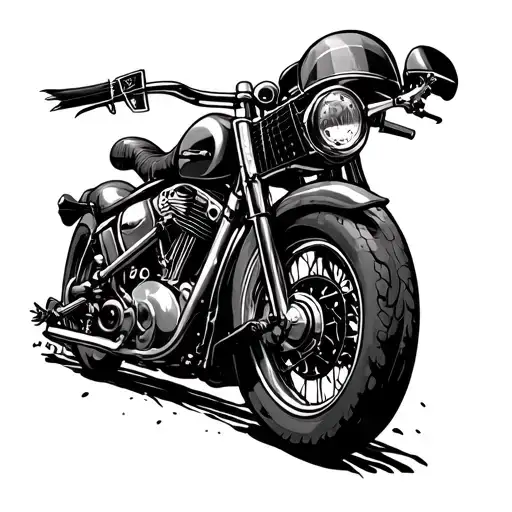 Parachute Guitar Motorbike Compass