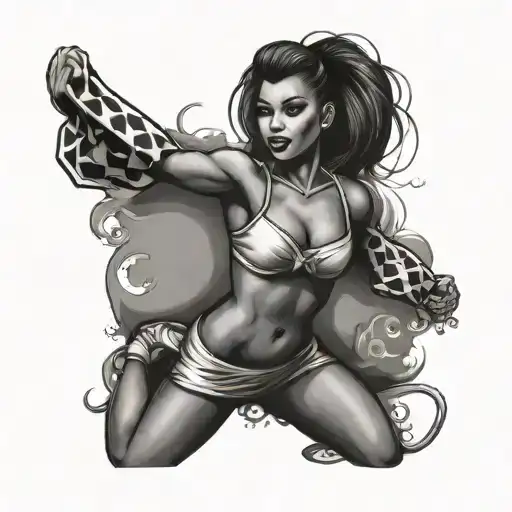 A Cheerleaders Pompous