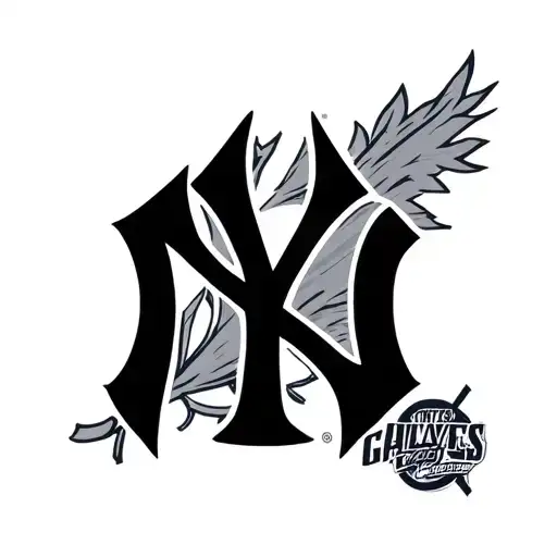 Yankees Logo In The Middle