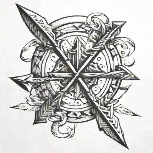 Cross Arrows