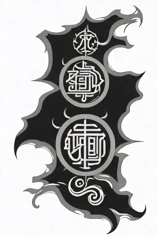 Tibetian Writing Symbols