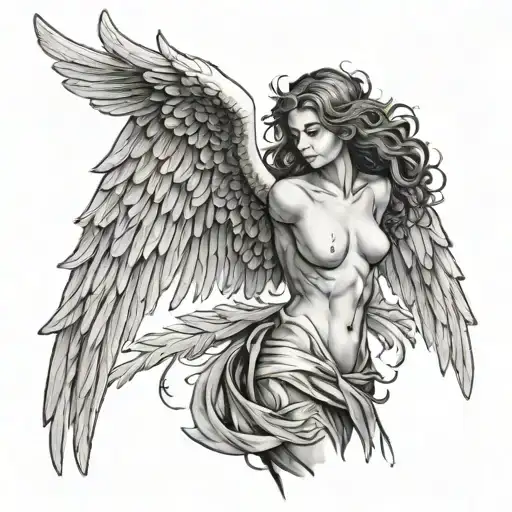 Fallen Angel Broken Wings