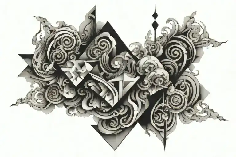 Abstract Smoke Geometry