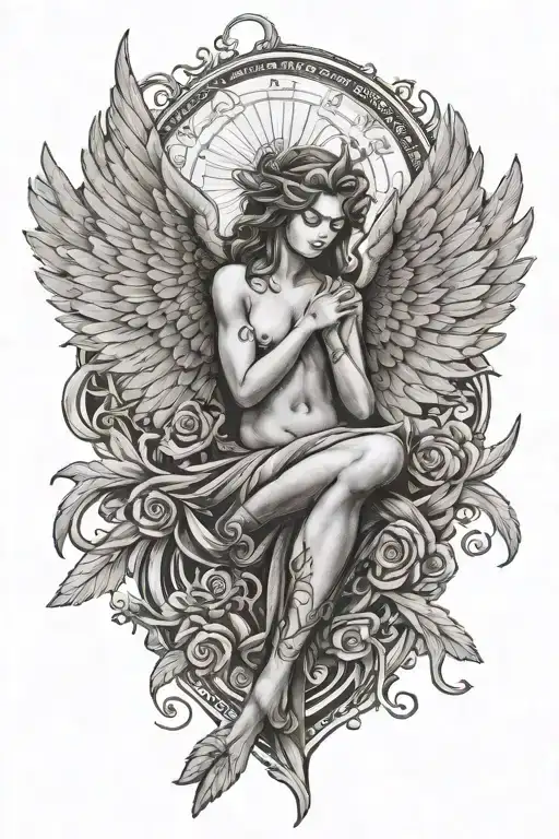 Six-winged Angel With Wings