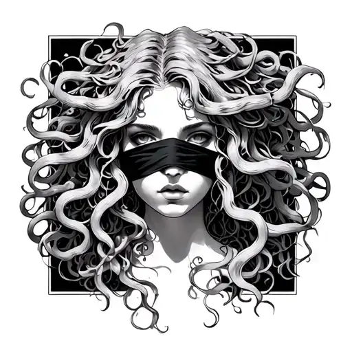 Medusa Blind Folded