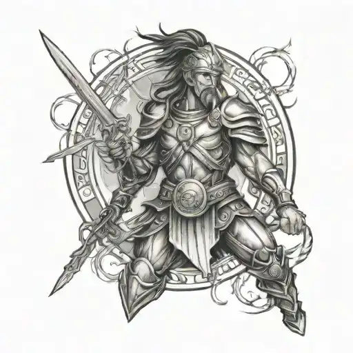 Warrior With Time Running